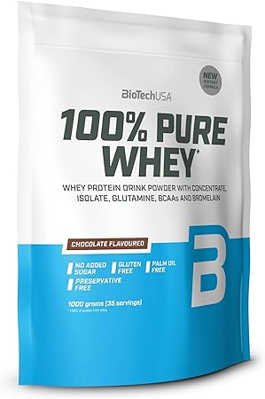 Proteinpulver von Biotechusa für den Muskelaufbau